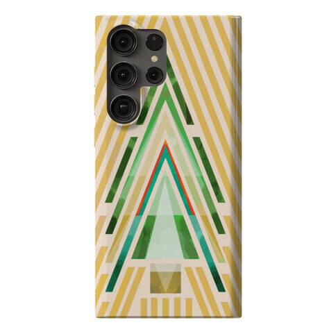 Geometric Summer Tree Phone Case